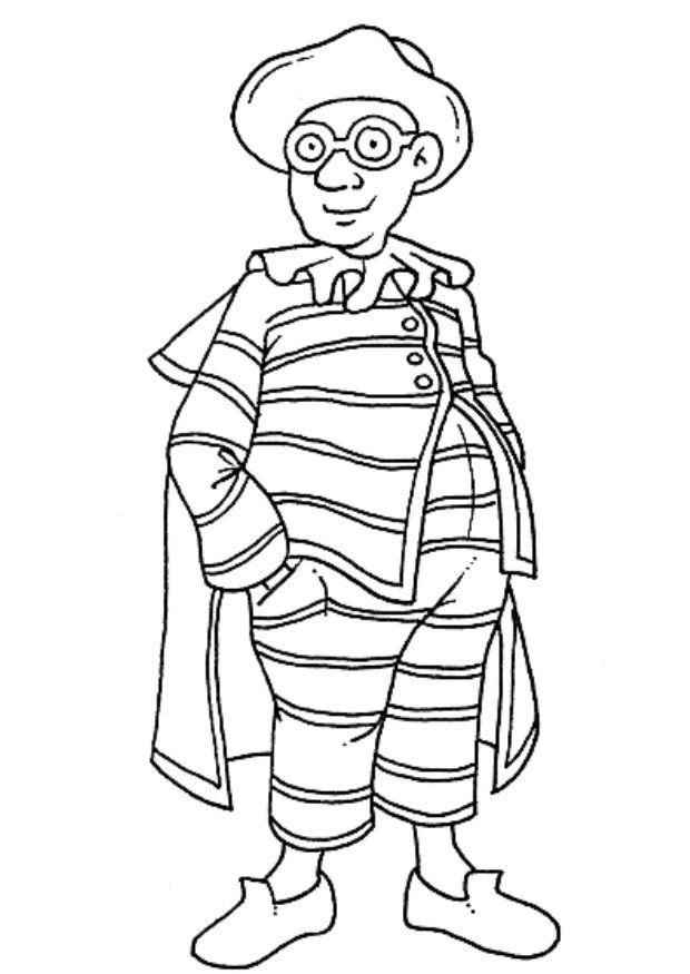 Karneval Ausmalbilder 024