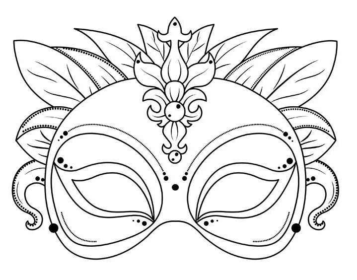 Karneval Ausmalbilder 436