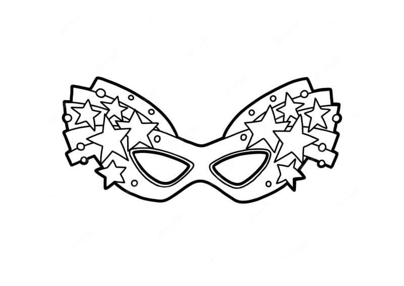 Karneval Ausmalbilder 438