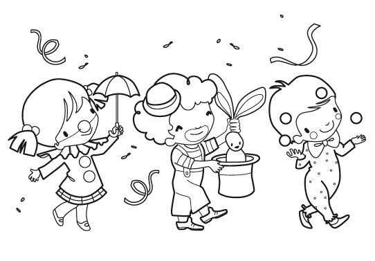 Karneval Ausmalbilder 476