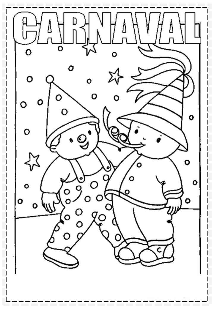 Karneval Ausmalbilder 515