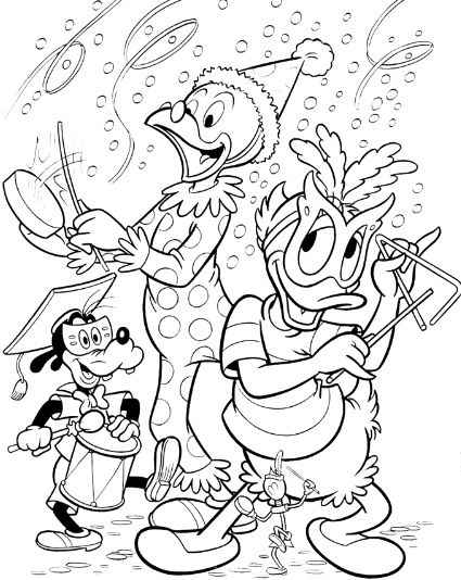 Karneval Ausmalbilder 556