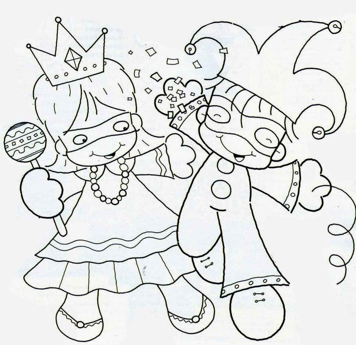 Karneval Ausmalbilder 658