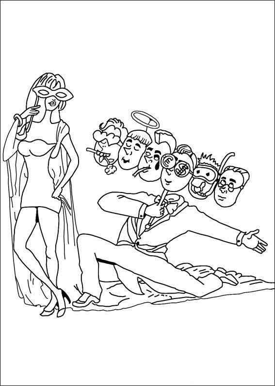 Karneval Ausmalbilder 787
