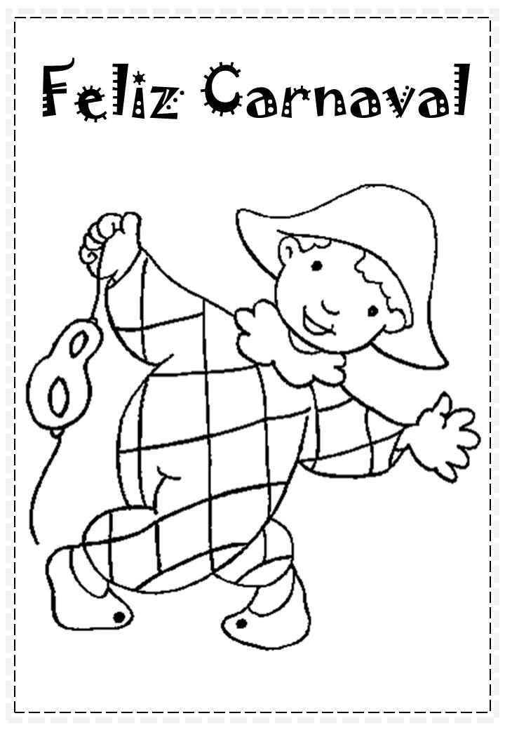 Karneval Ausmalbilder 923