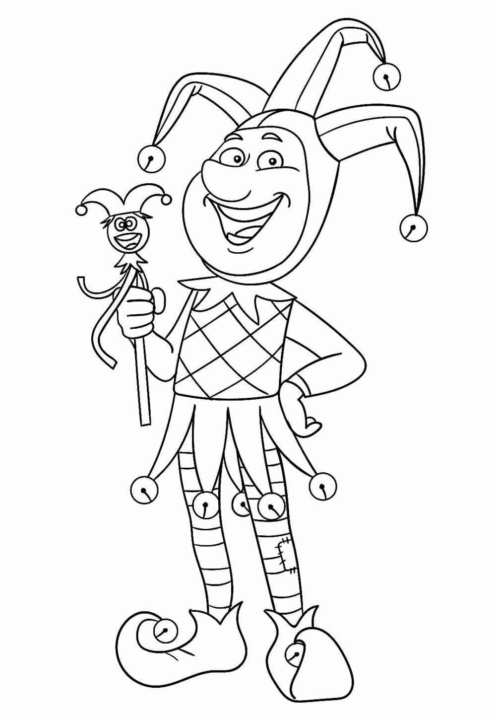 Karneval Ausmalbilder 941