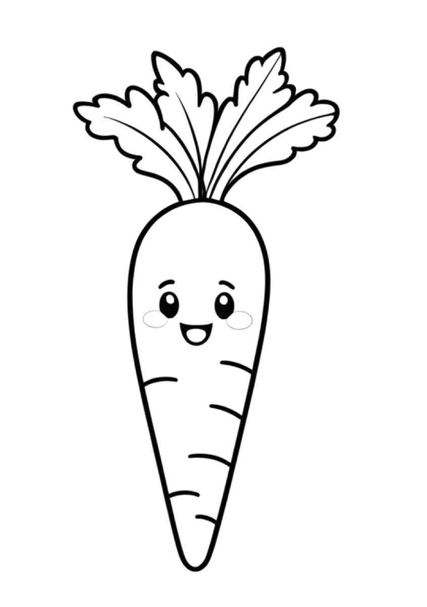 Karotte Ausmalbilder 130