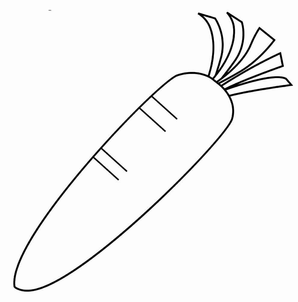 Karotte Ausmalbilder 438