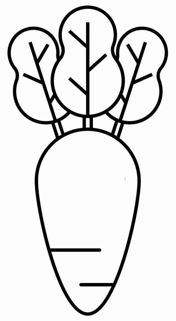 Karotte Ausmalbilder 560