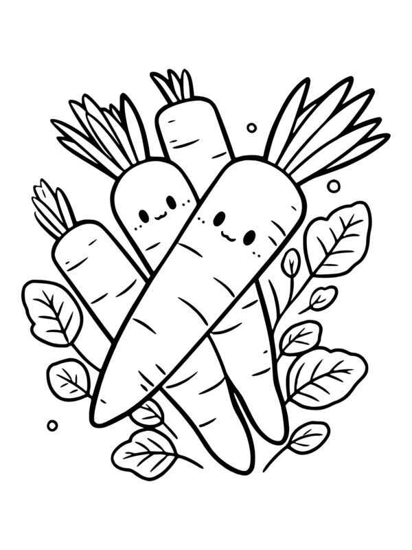 Karotte Ausmalbilder 897