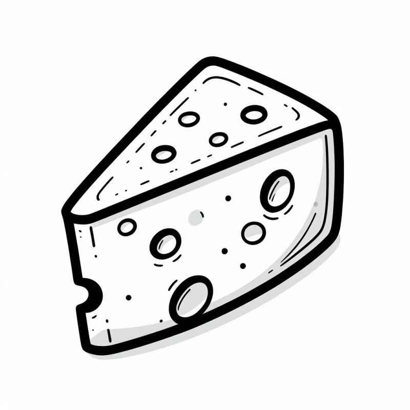 Käse Ausmalbilder 351