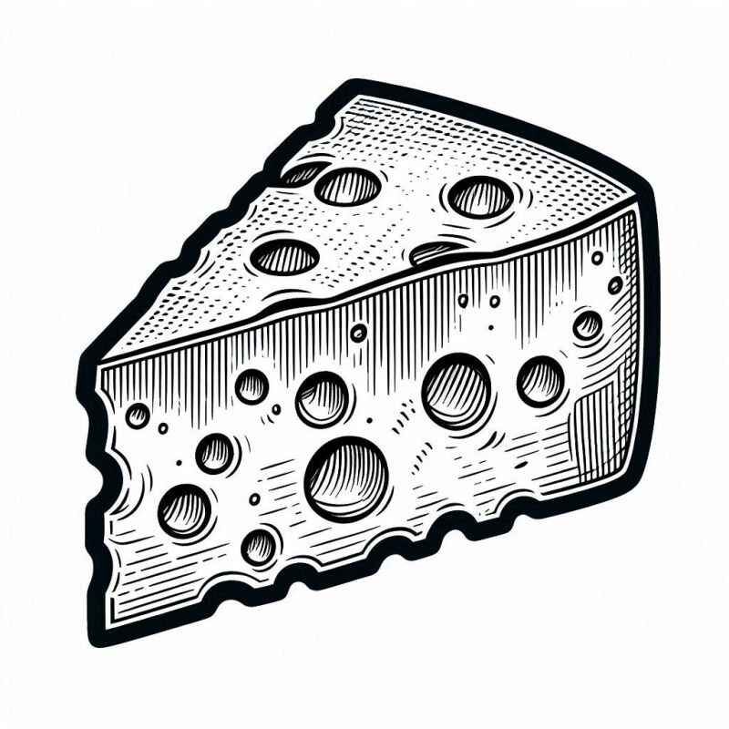 Käse Ausmalbilder 764