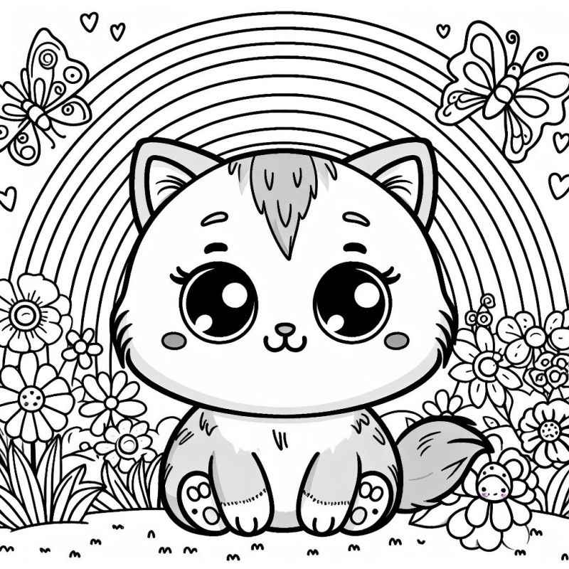 Katzen Ausmalbilder 840