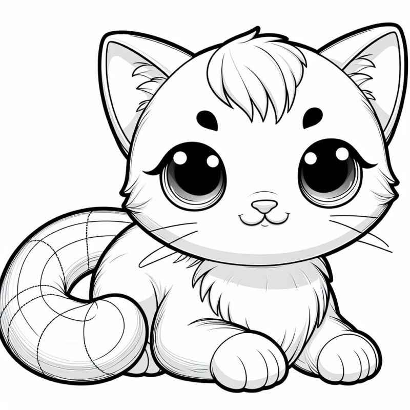 Katzen Ausmalbilder 885