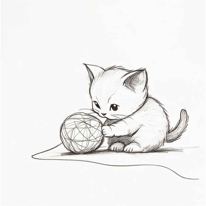 Katzen Ausmalbilder 887