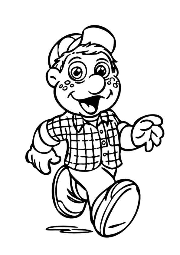 Kikeriki Ausmalbilder 748