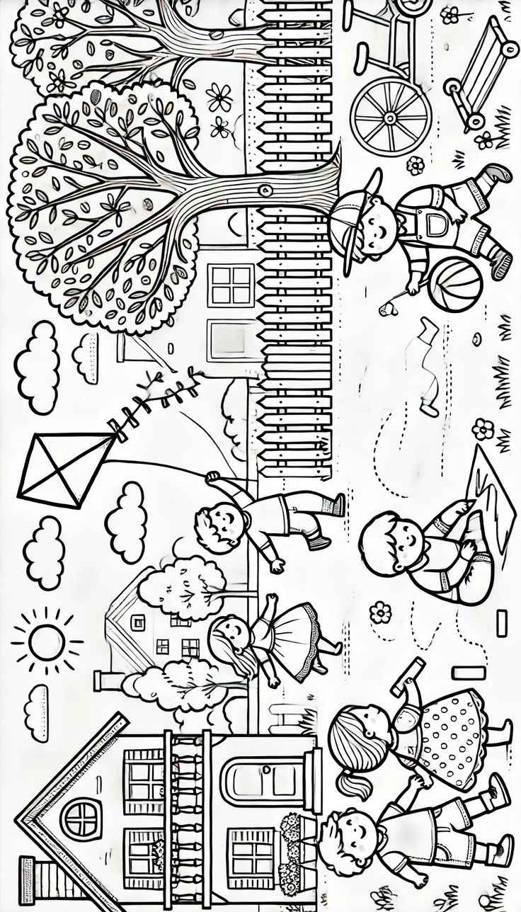 Kindertag Ausmalbilder 018