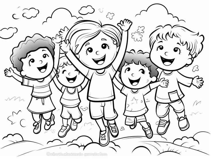 Kindertag Ausmalbilder 019