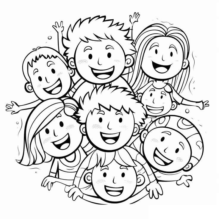 Kindertag Ausmalbilder 116