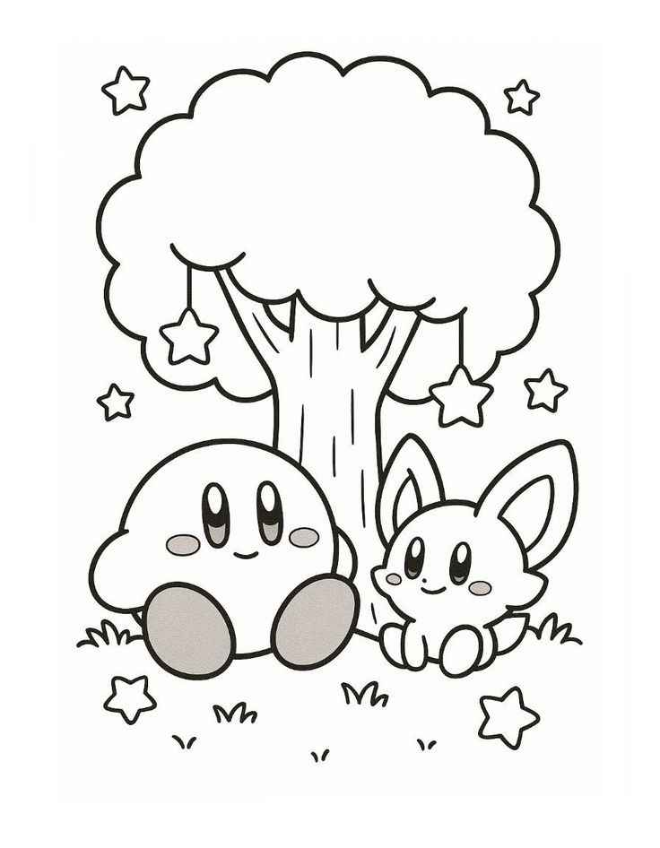 Kirby Ausmalbilder 209