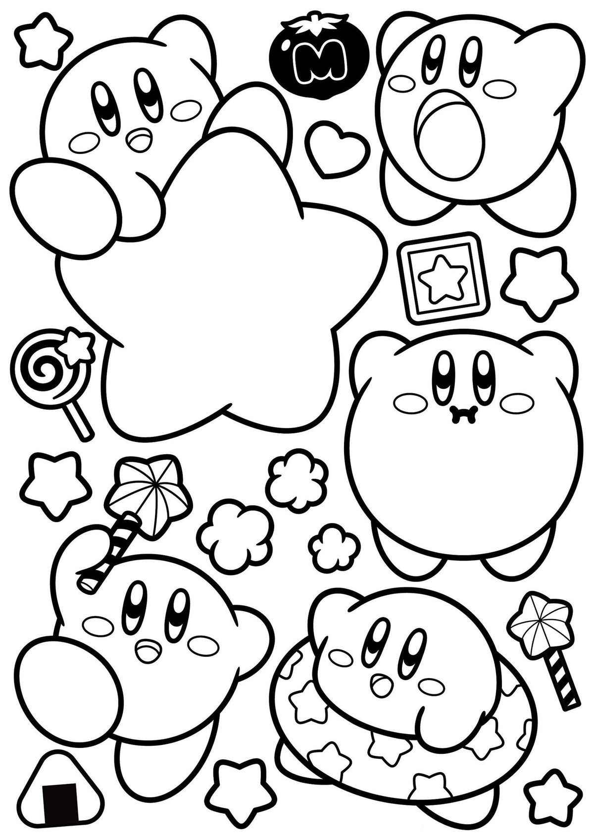 Kirby Ausmalbilder 430