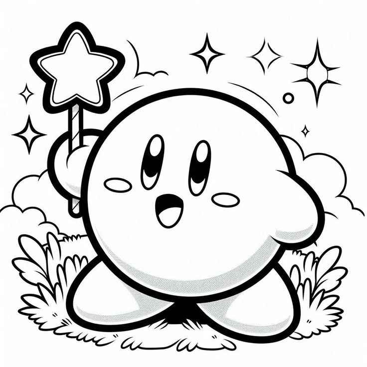 Kirby Ausmalbilder 627
