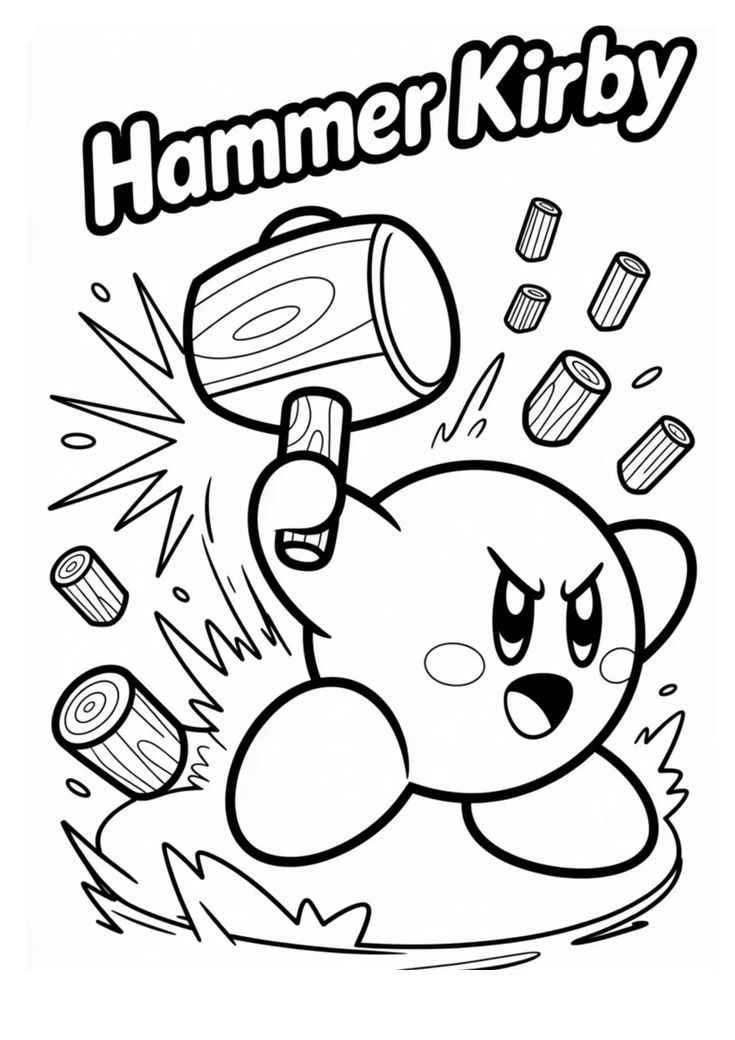 Kirby Ausmalbilder 694