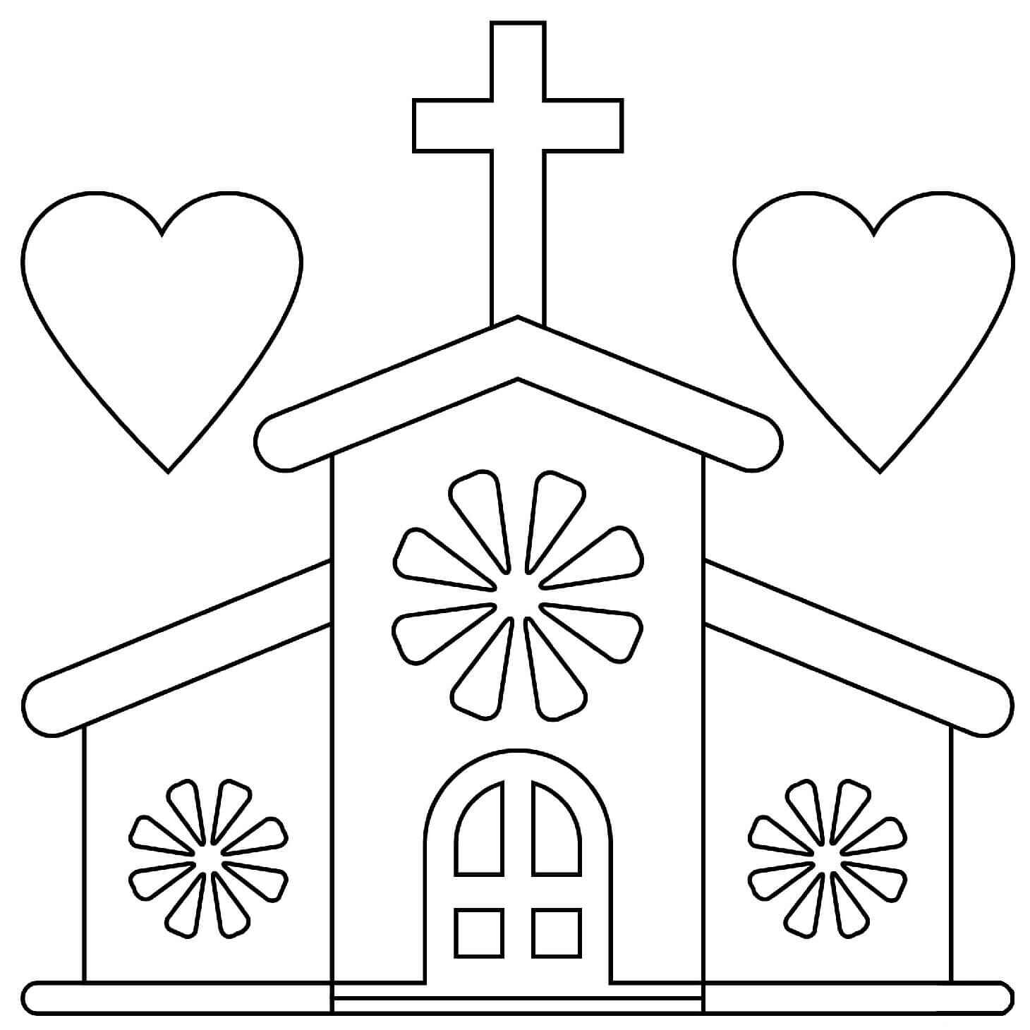Kirche Ausmalbilder 159