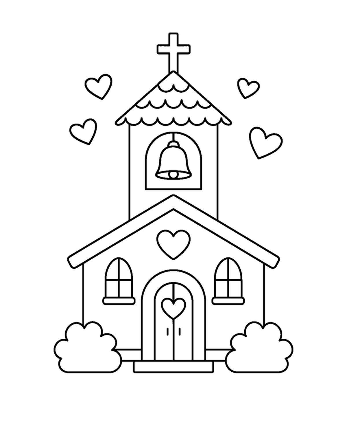 Kirche Ausmalbilder 167