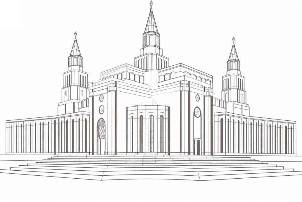 Kirche Ausmalbilder 330