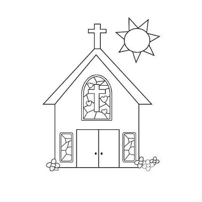 Kirche Ausmalbilder 347