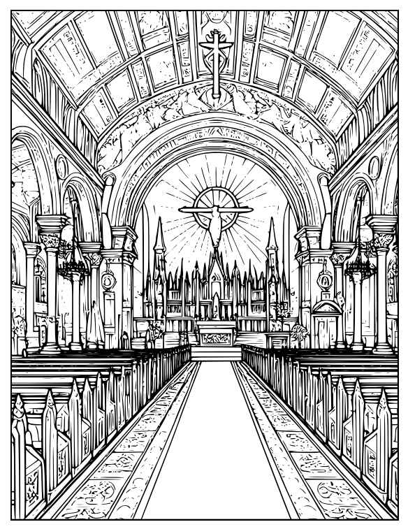 Kirche Ausmalbilder 403