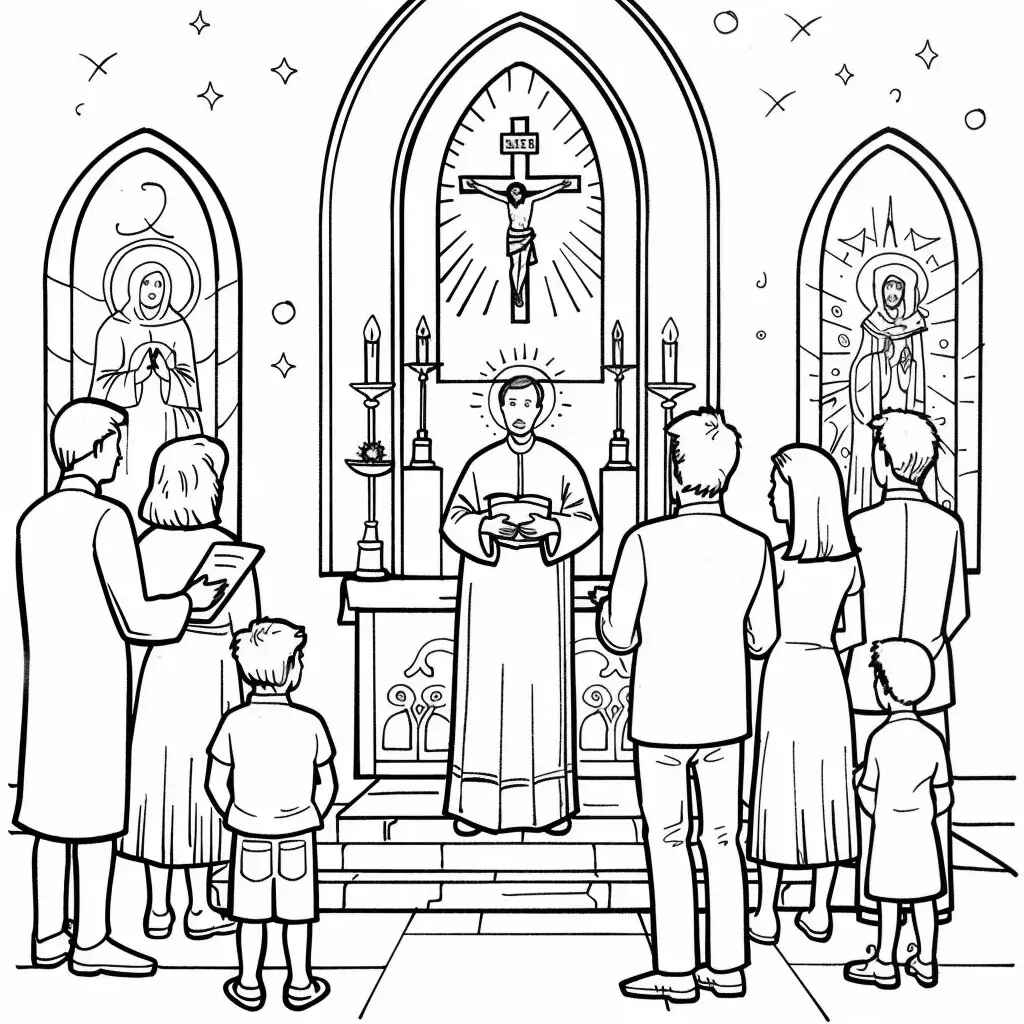 Kirche Ausmalbilder 408