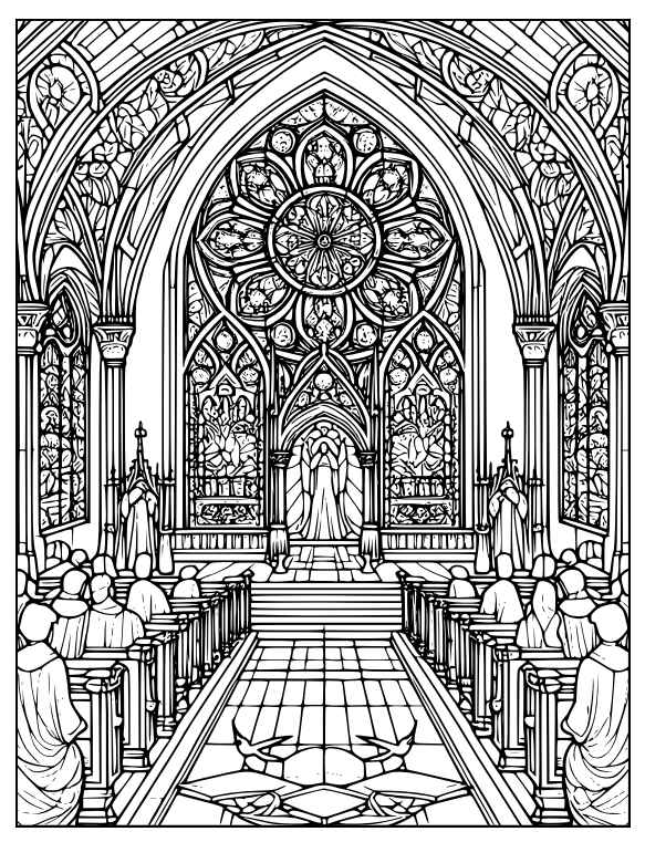 Kirche Ausmalbilder 493