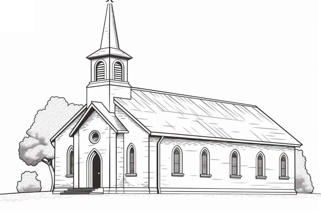 Kirche Ausmalbilder 513