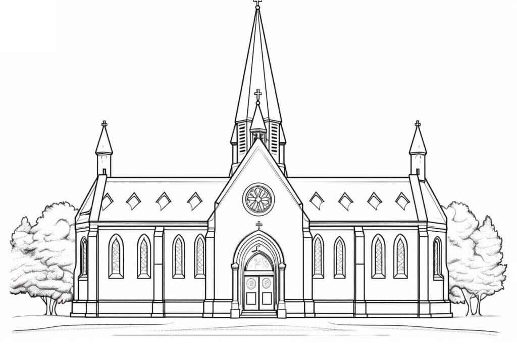 Kirche Ausmalbilder 575