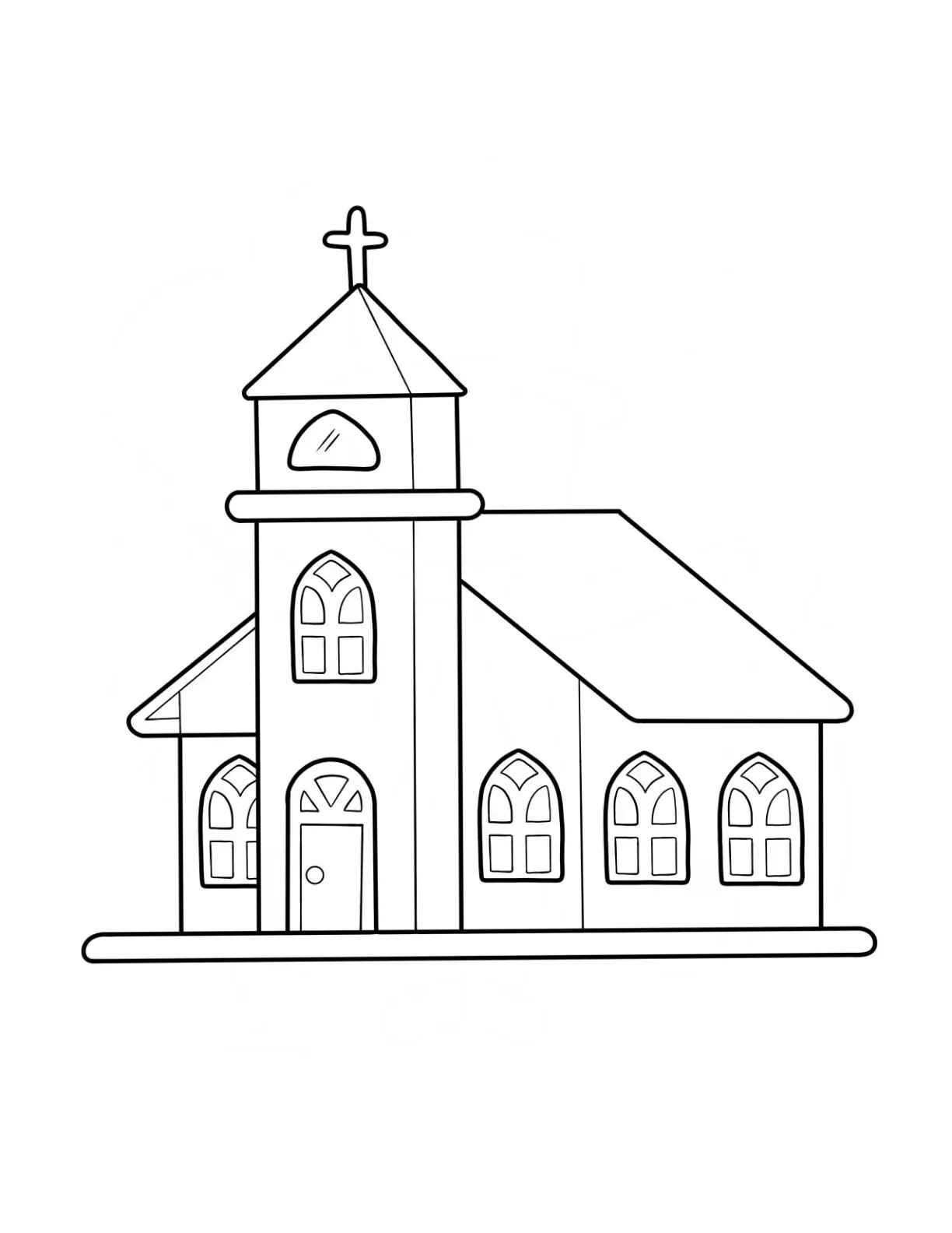 Kirche Ausmalbilder 699