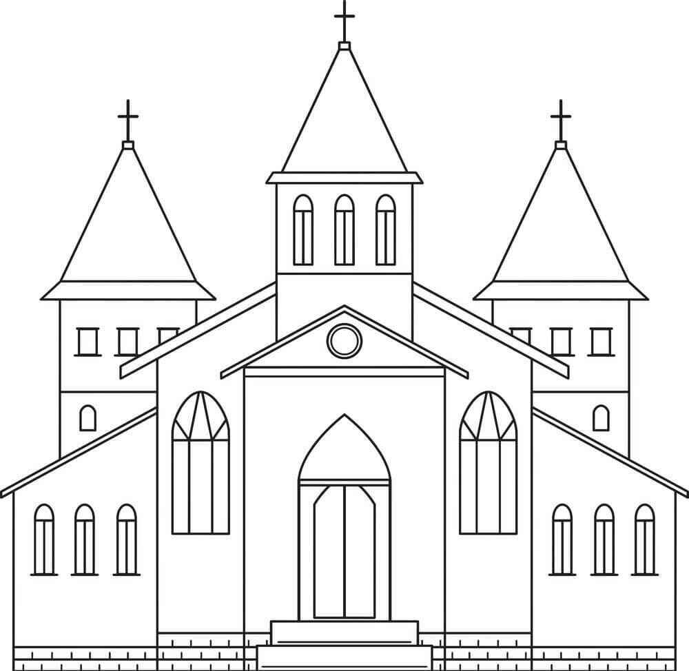 Kirche Ausmalbilder 757