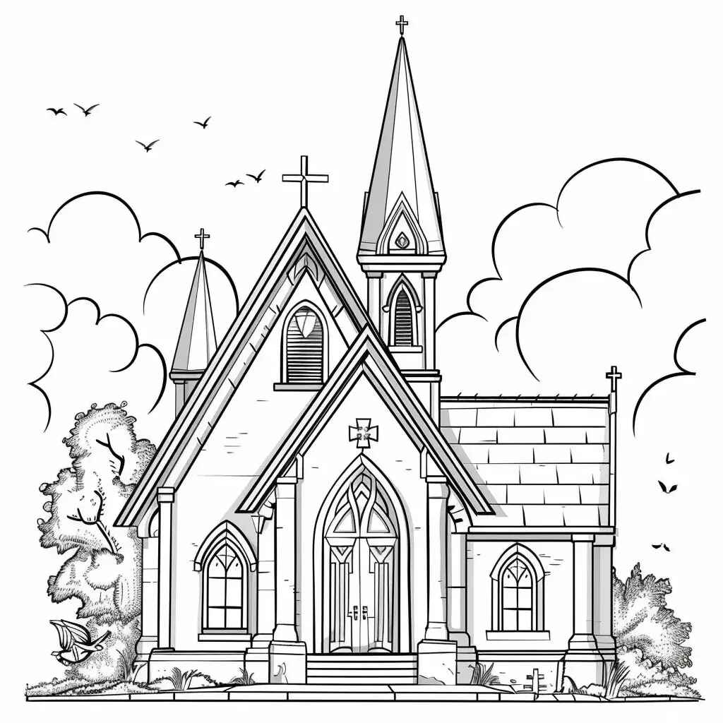 Kirche Ausmalbilder 792