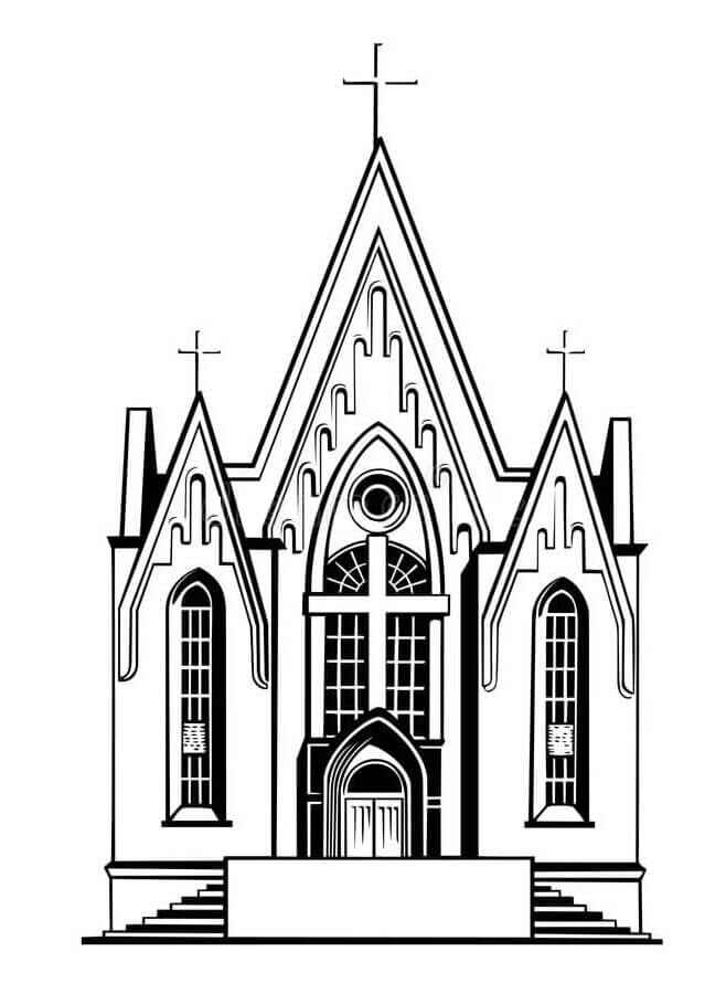 Kirche Ausmalbilder 805