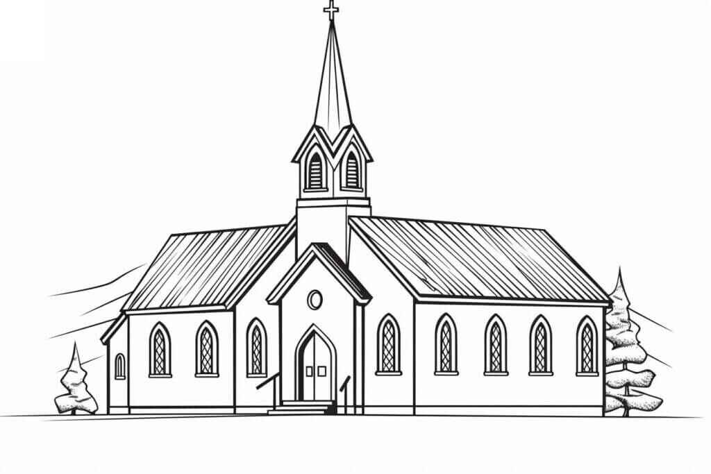 Kirche Ausmalbilder 862
