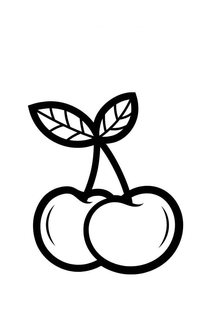 Kirsche Ausmalbilder 289