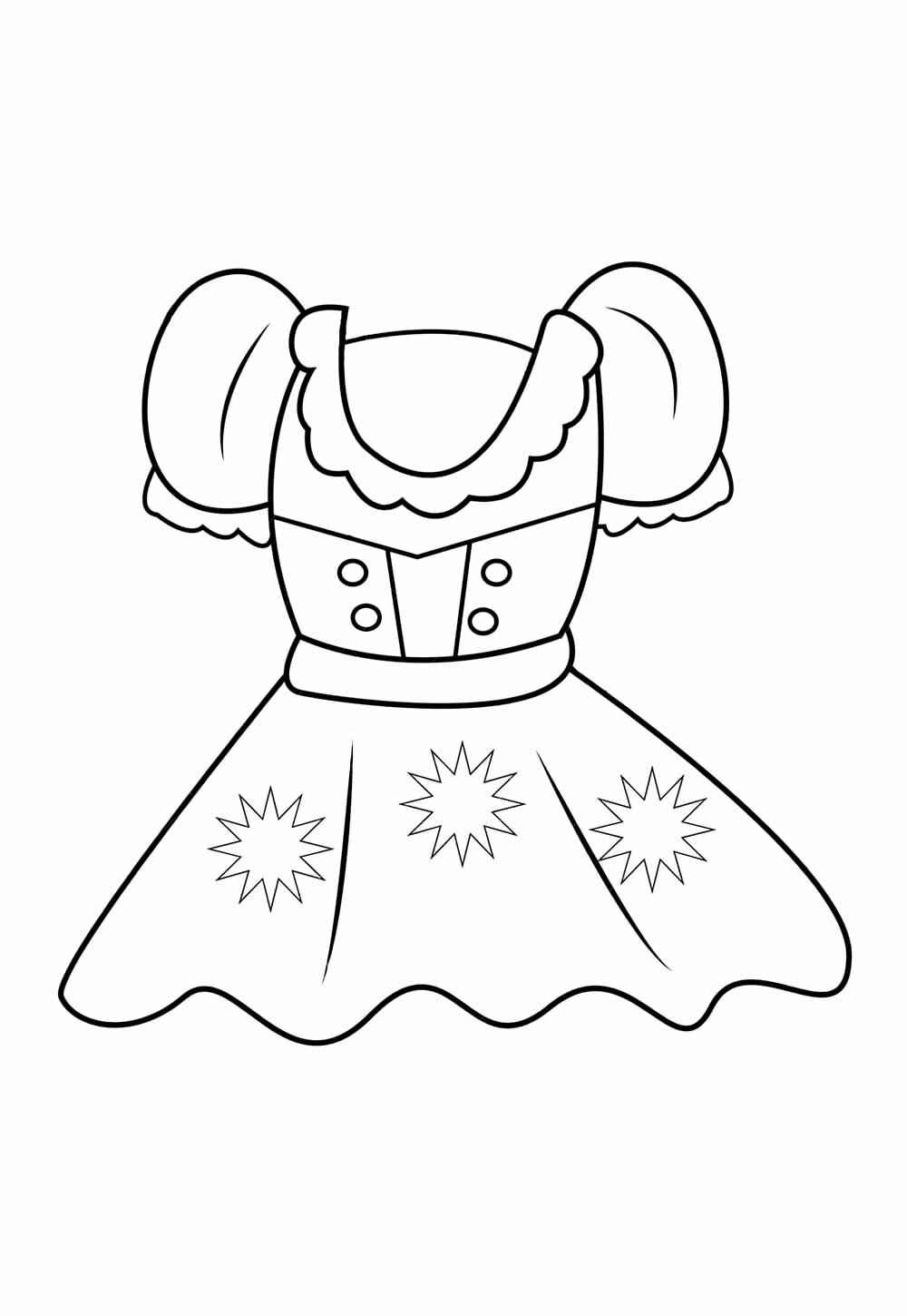 Kleid Ausmalbilder 341
