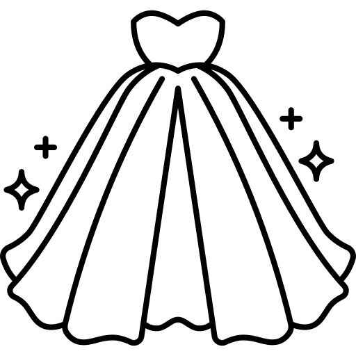 Kleid Ausmalbilder 573