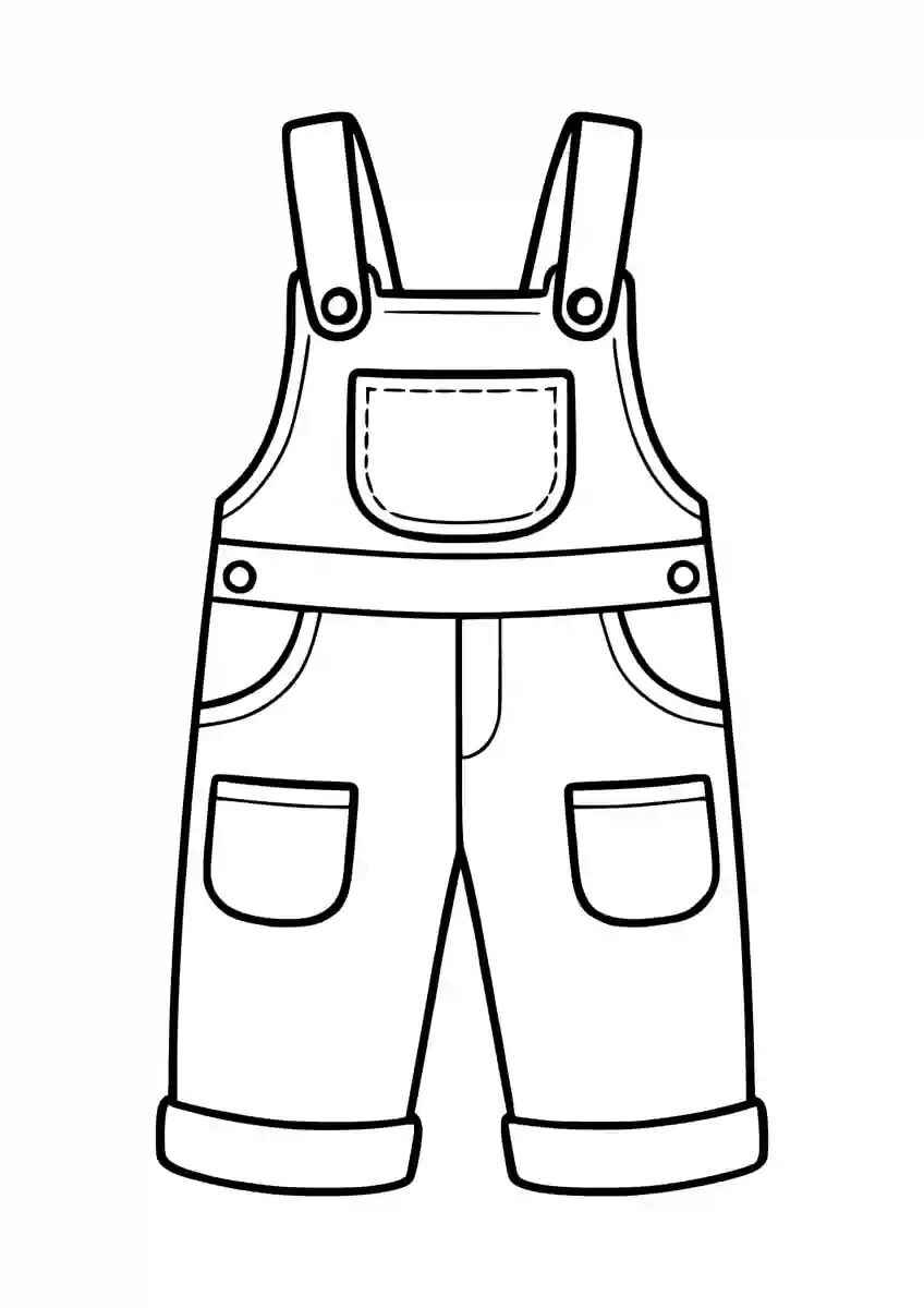 Kleidung Ausmalbilder 528