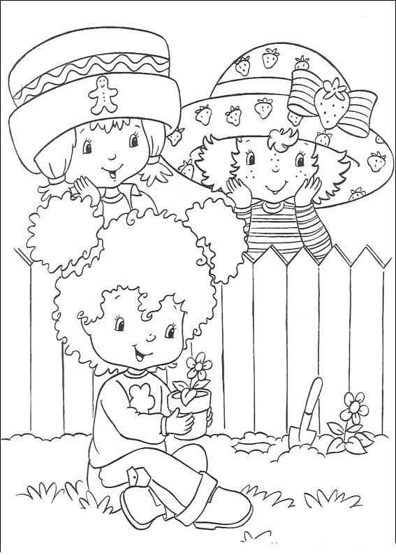 Kleine Erdbeere Ausmalbilder 011