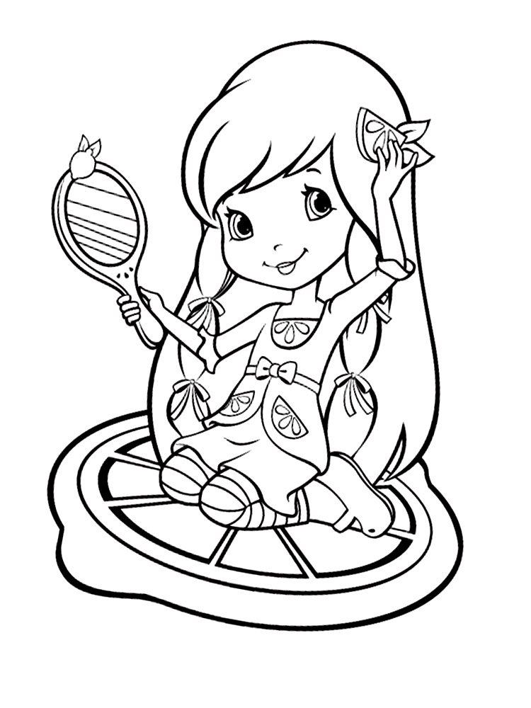 Kleine Erdbeere Ausmalbilder 014