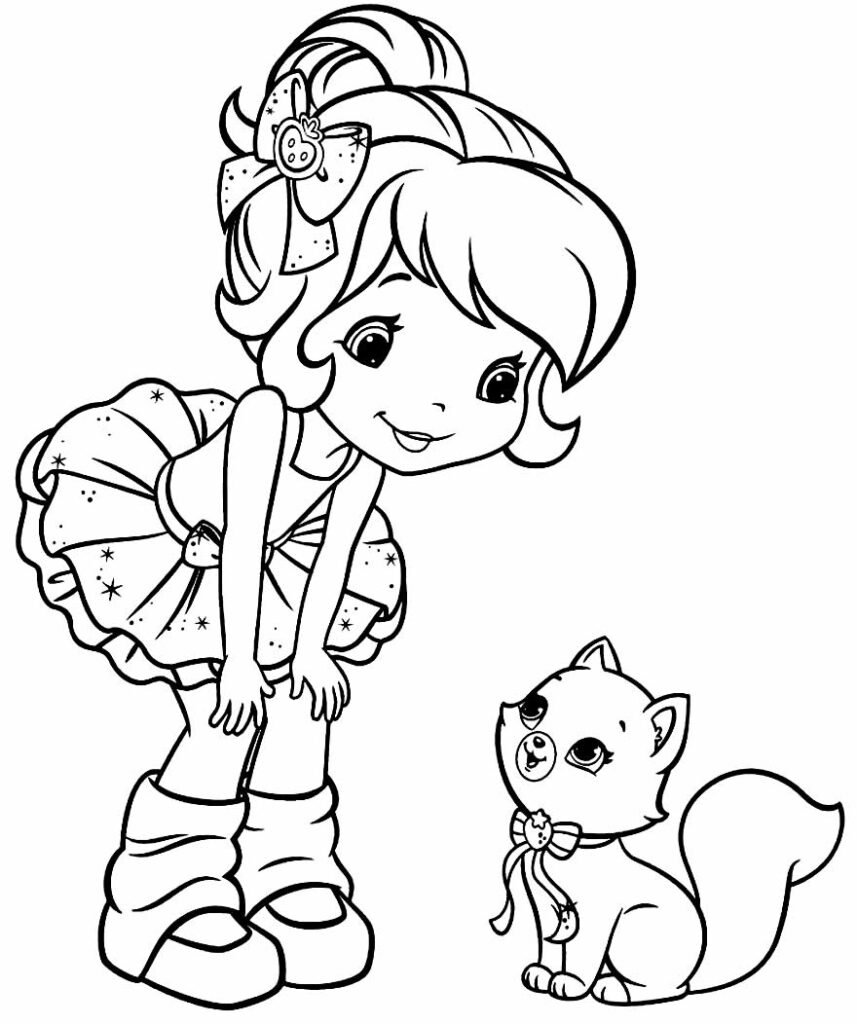 Kleine Erdbeere Ausmalbilder 094