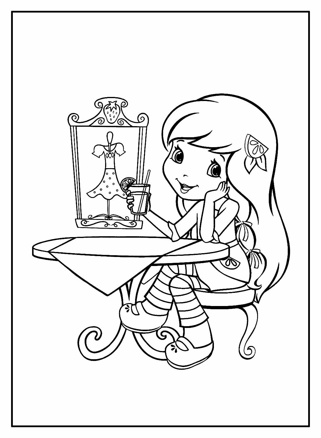 Kleine Erdbeere Ausmalbilder 335