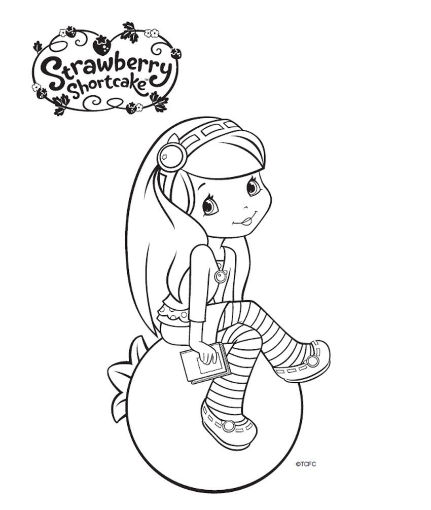 Kleine Erdbeere Ausmalbilder 342